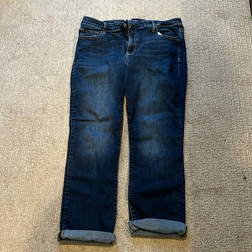Gap Denim women’s crop lock jeans
